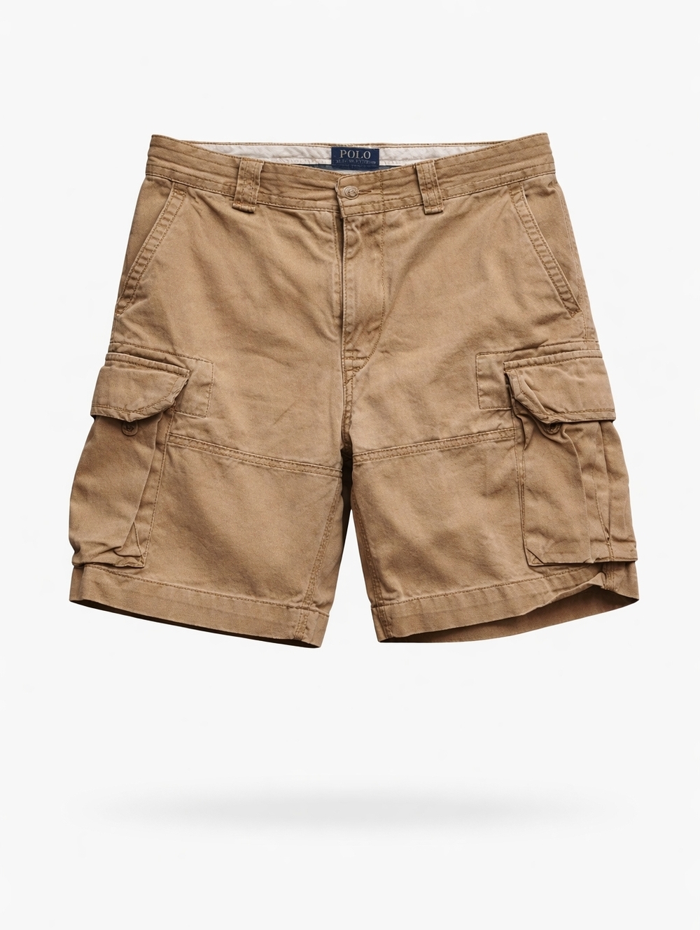 Vtg 90's/Y2K Polo by‎ Ralph Lauren Men's Tan Cargo Shorts